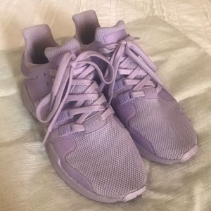 Lavender adidas shoes